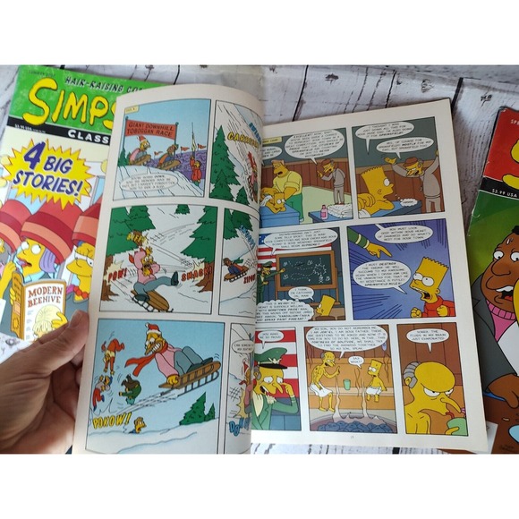 Simpsons Classics #13 & #18 + #20 comics set of 3 - Picture 6 of 7